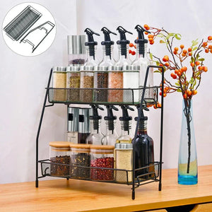 2 Tier Shelf Rack Organizer