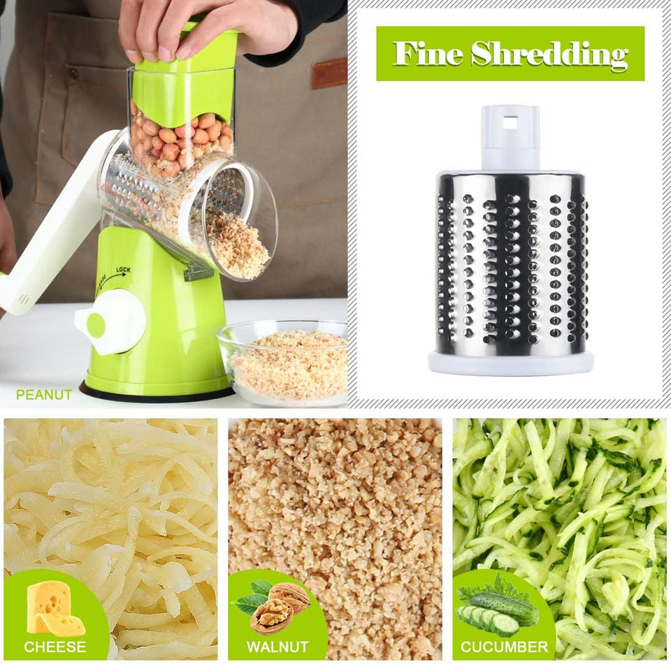 Manual Rotary Vegetable Slicer Cutter