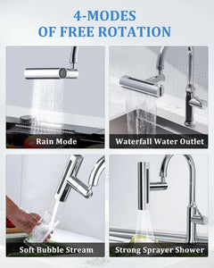 4 modes Multifunctional Water Faucet Adapter