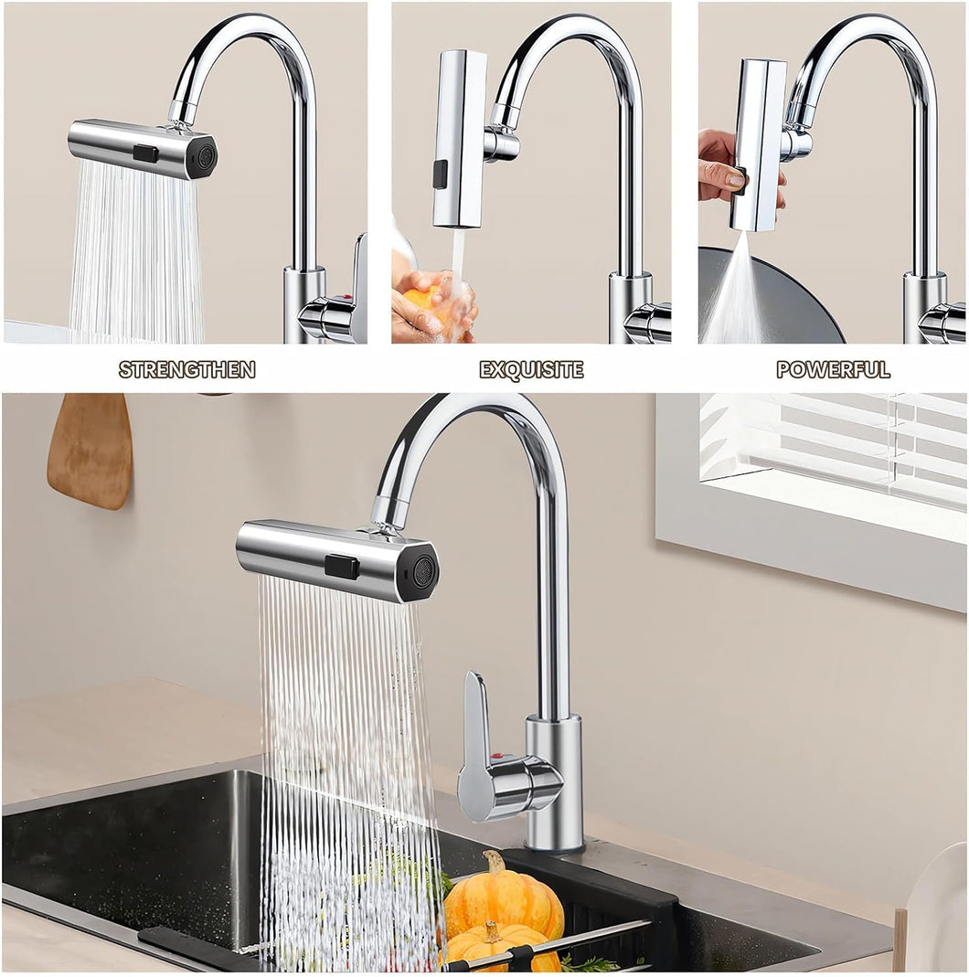 4 modes Multifunctional Water Faucet Adapter