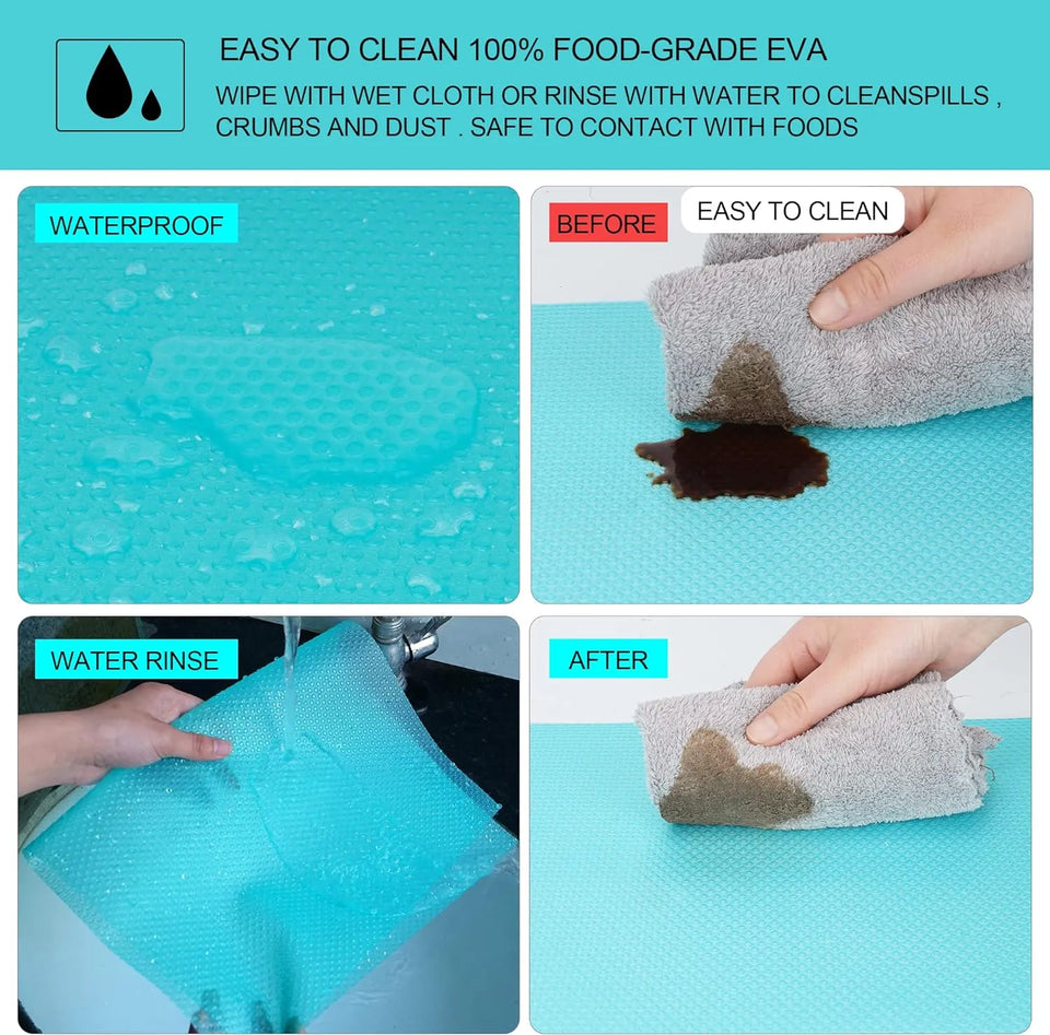 Antibacterial Refrigerator Mat Roll (150x45 cm)