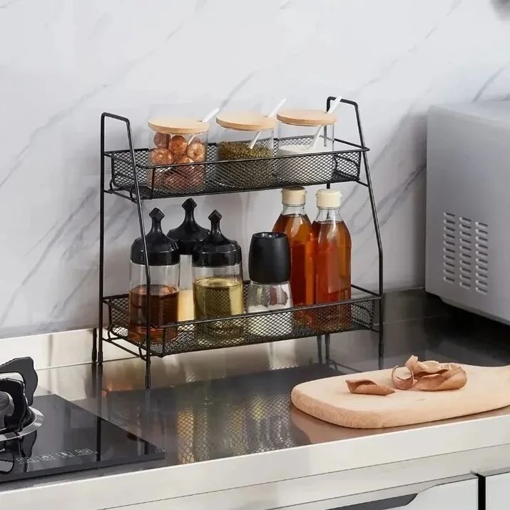 2 Tier Shelf Rack Organizer