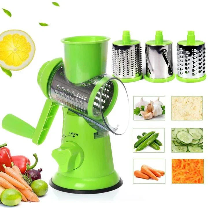 Manual Rotary Vegetable Slicer Cutter