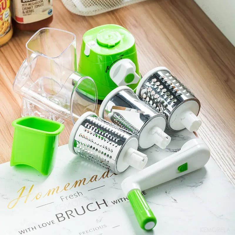 Manual Rotary Vegetable Slicer Cutter